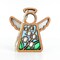 3.5" (H) Lily of the Valley Ornament - Handcrafted in Texas - Mother's Angels® Christmas Angel Wings Figurine